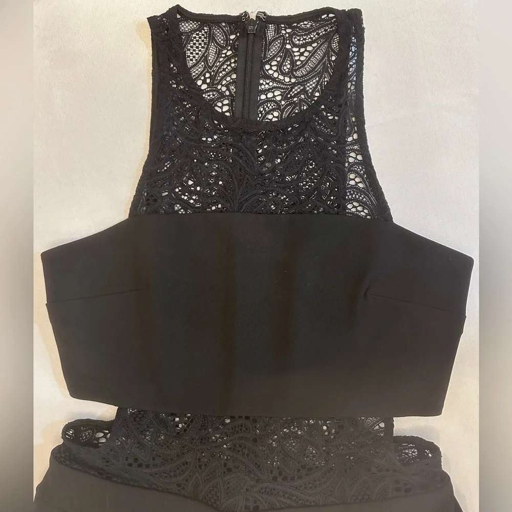 EXPRESS Y2K Women’s Sleeveless Lace Jumpsuit, Size 2 - Picture 6 of 6